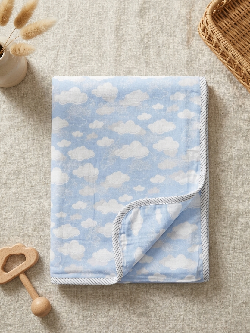 BLUE BLUE SKY BLANKIE