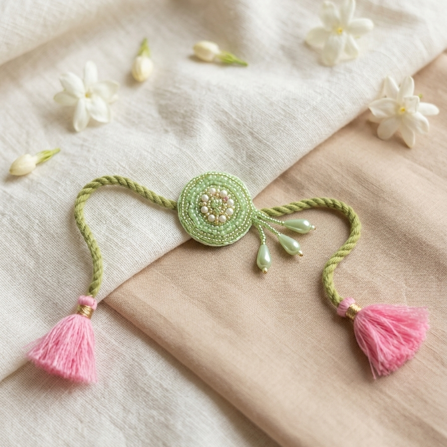 BOHEMIAN RAKHI GREEN