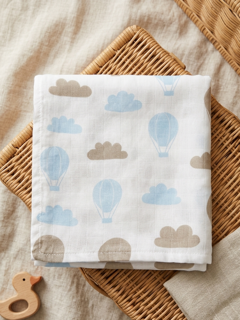 DREAMS BLUE SWADDLE