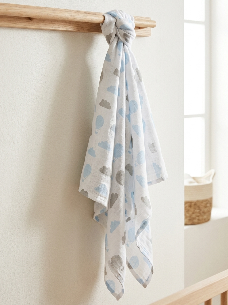 DREAMS BLUE SWADDLE