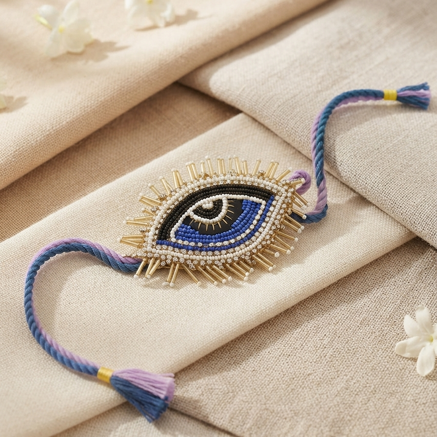 EVIL EYE PATCH RAKHI
