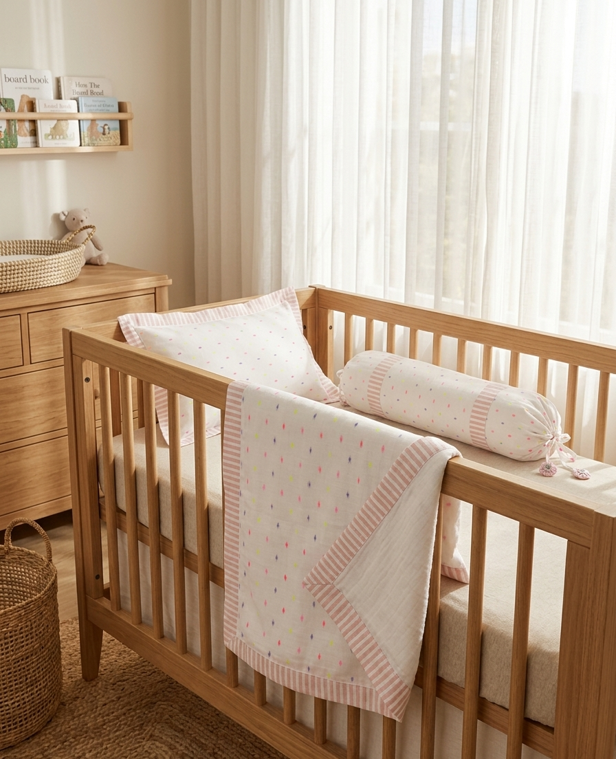 NEON WHITE BLANKET SET